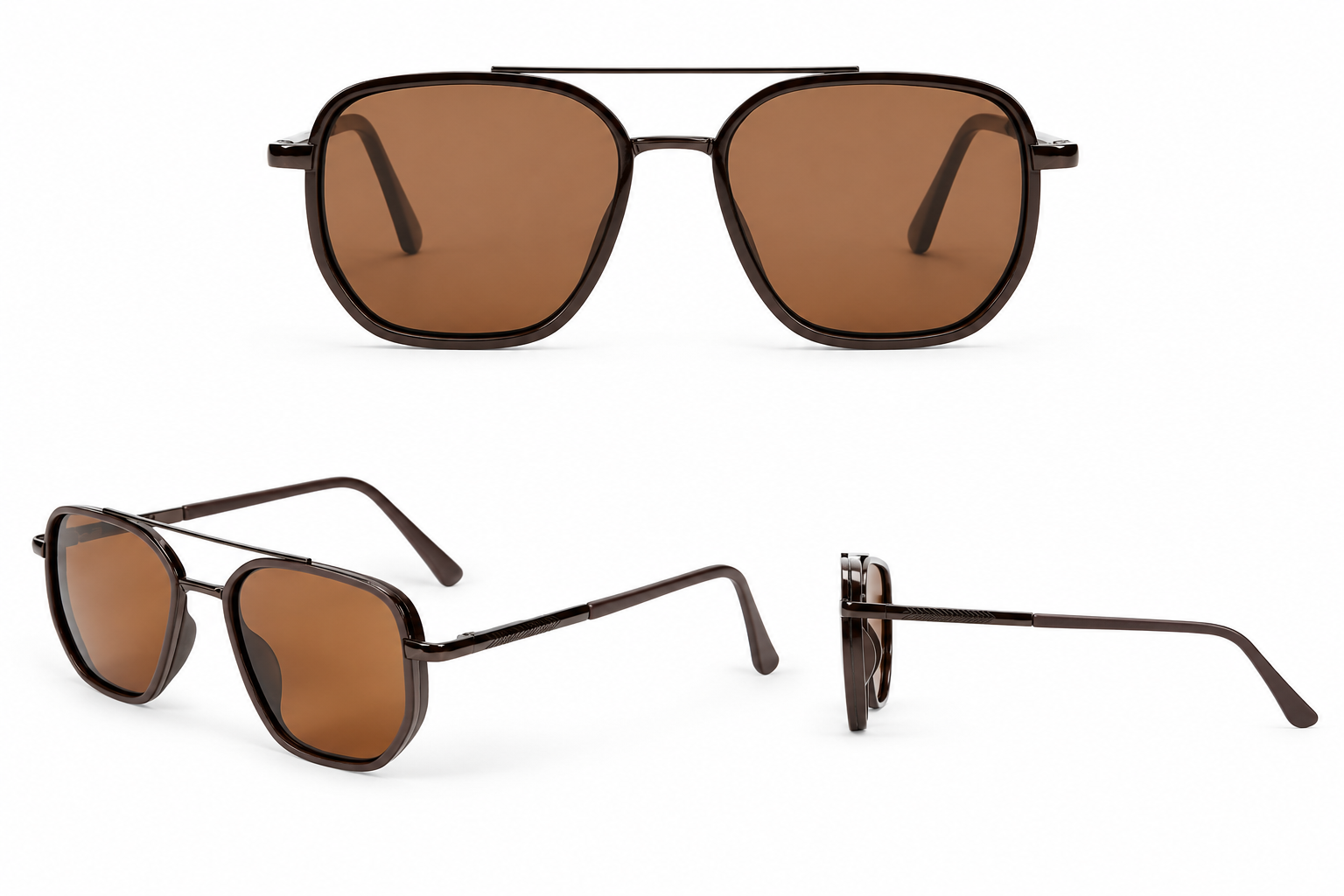 Lunettes LEONEL marron chocolat