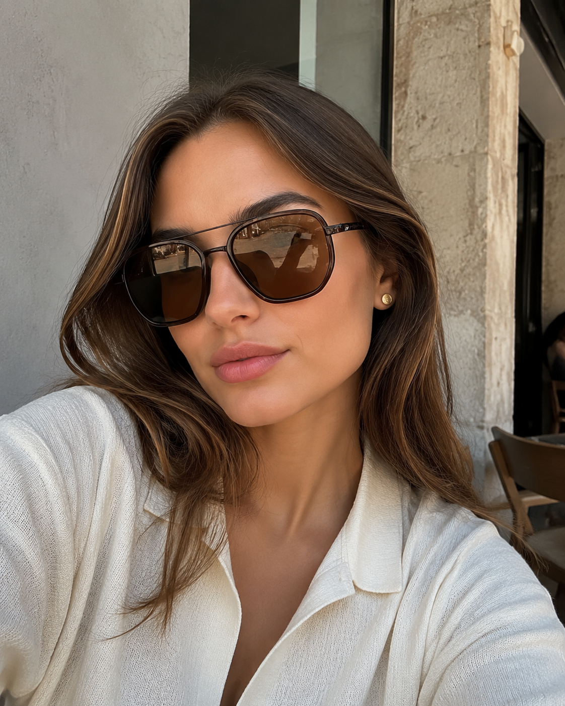 Lunettes LEONEL marron chocolat